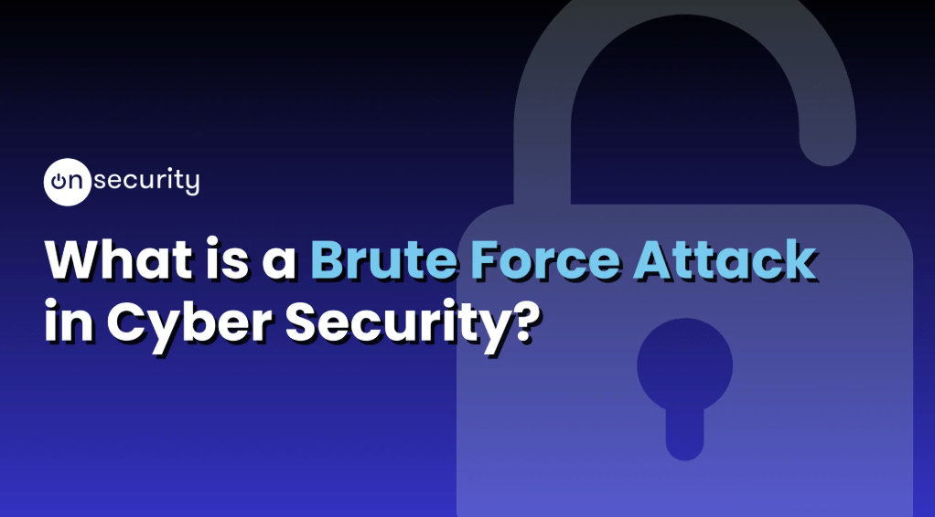 What is a brute force attack in cyber security?