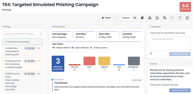 Phishing Simulation 2 Phishing Dash
