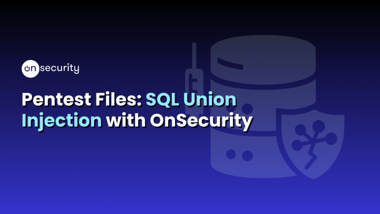 Sql Union Injection