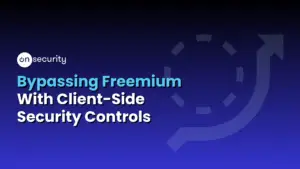 Onsecurity'S Latest Articles, News And Industry Tips 41 Banner Image Reads: &Quot;Bypassing Freenium With Client-Side Security Controls&Quot;