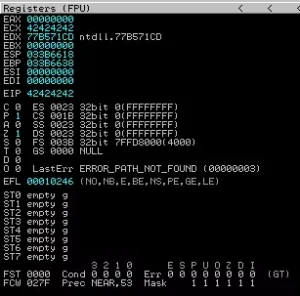 Discover Buffer Overflow - Easy Chat Server Ready For Oscp 7 Immunity Register 2