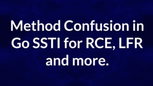 Method Confusion