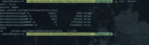 Parser Benchmarks 1