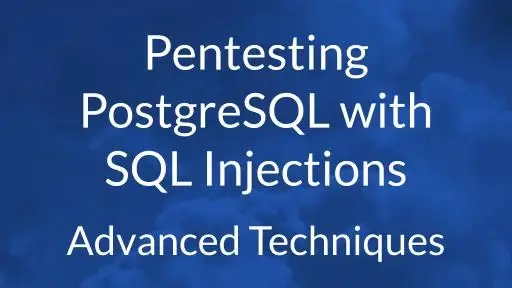 Pentesting Postgresql With Sql Injections2 1