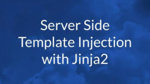 Sever Side Template Injection With Jinja2